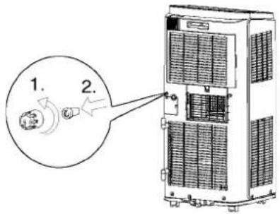 TOSOT TCB2900 - Installation des Kondensatablaufs - 1