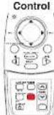 TOSHIBA TLP-T500 - ■ Cutting off the picture and sound temporarily (Mute) - 1