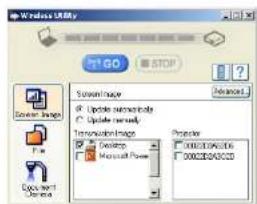 Windows USB 100 STOP Screen Image Update currently Update currently Information Image Desktop Microsoft Power Projector 00023496106 00023496100