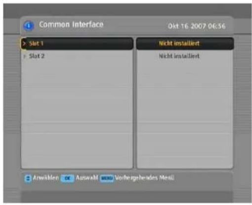 TOPFIELD TF 7740 HDPVR - Was bedeutet Common Interface? - 2