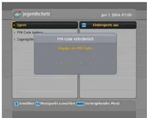 TOPFIELD TF 7740 HDPVR - Kindersicherung - 1