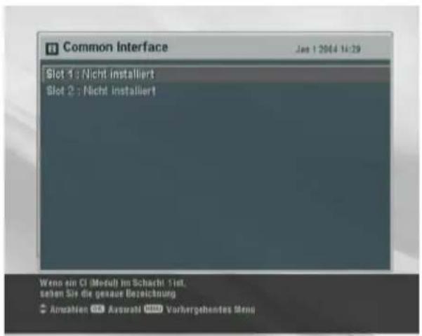 TOPFIELD TF 7710 HCCI - Was bedeutet Common Interface? - 2