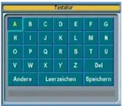 TOPFIELD TF 6000 Fe - Bearbeiten der Favoritenliste - 2