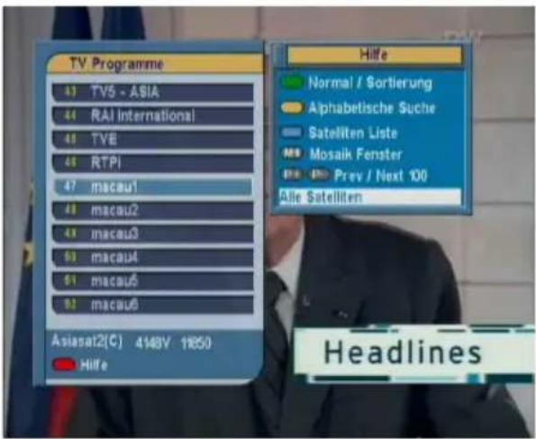 TOPFIELD TF 6000 Fe - Fernsehen schauen - 1