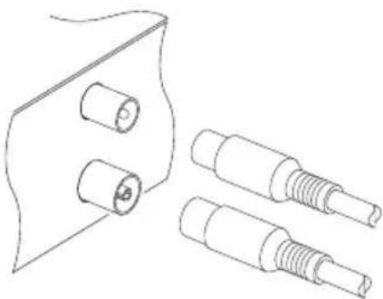 TOPFIELD TF 6000 Fe - Verwendung des RF-Anschlusses - 1