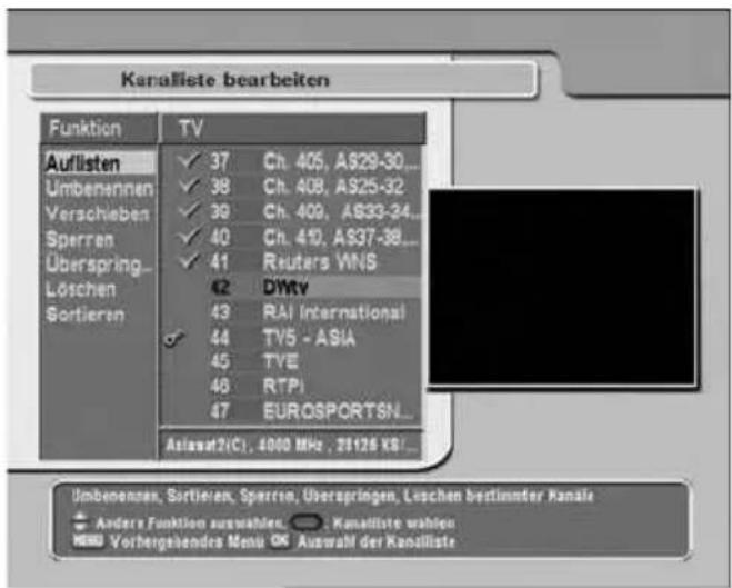 TOPFIELD TF 5100 CI - 4.3Kan"aleorganisieren - 1