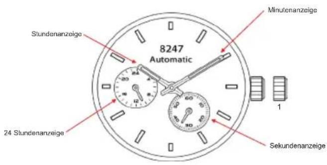 Carucci CA7109 - Einstellen des Datums - 1