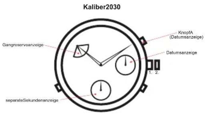 Carucci CA4103 - EinstellenvonDatum, Monat, Wochentag: - 1