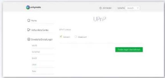 Unitymedia Connect Box - UPnP - 1