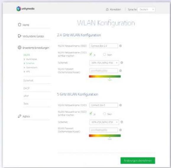 Unitymedia Connect Box - Wissenswertes zum WLAN - 4