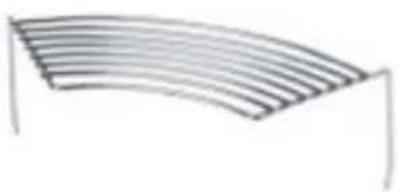 tepro San Francisco 1119 - Warming rack ∅ 57 cm, set of 2 - 1