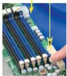 Supermicro X8DAH+ - DIMM Installation - 1