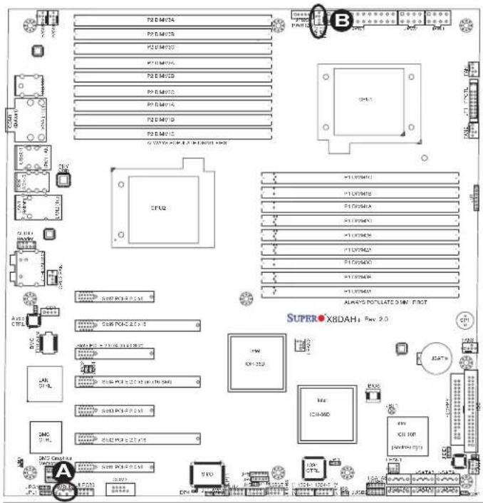Supermicro X8DAH+ - Power SMB (I²C) Connector - 1