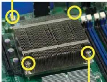 Supermicro X8DAH+ - Removing the Heatsink - 3