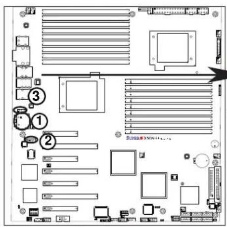 Supermicro X8DAH+ - CD &10-pin Audio Headers - 1