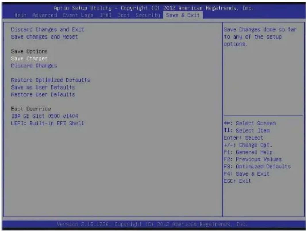 Supermicro X10SLM+-F - 4-8 Save & Exit - 1