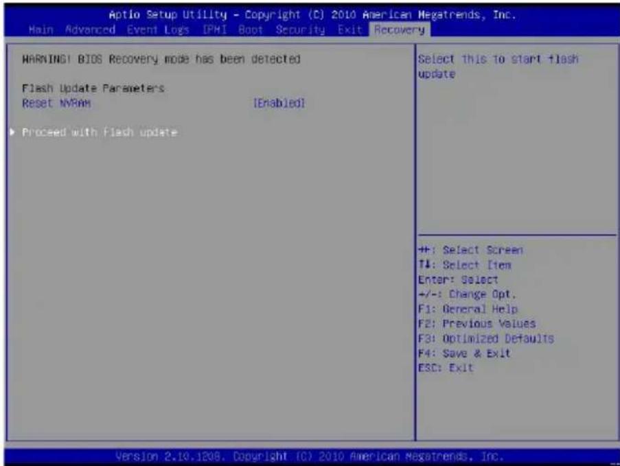Supermicro X10SLM+-F - C-3 To Recover the Main BIOS Block Using a USB-Attached Device - 3