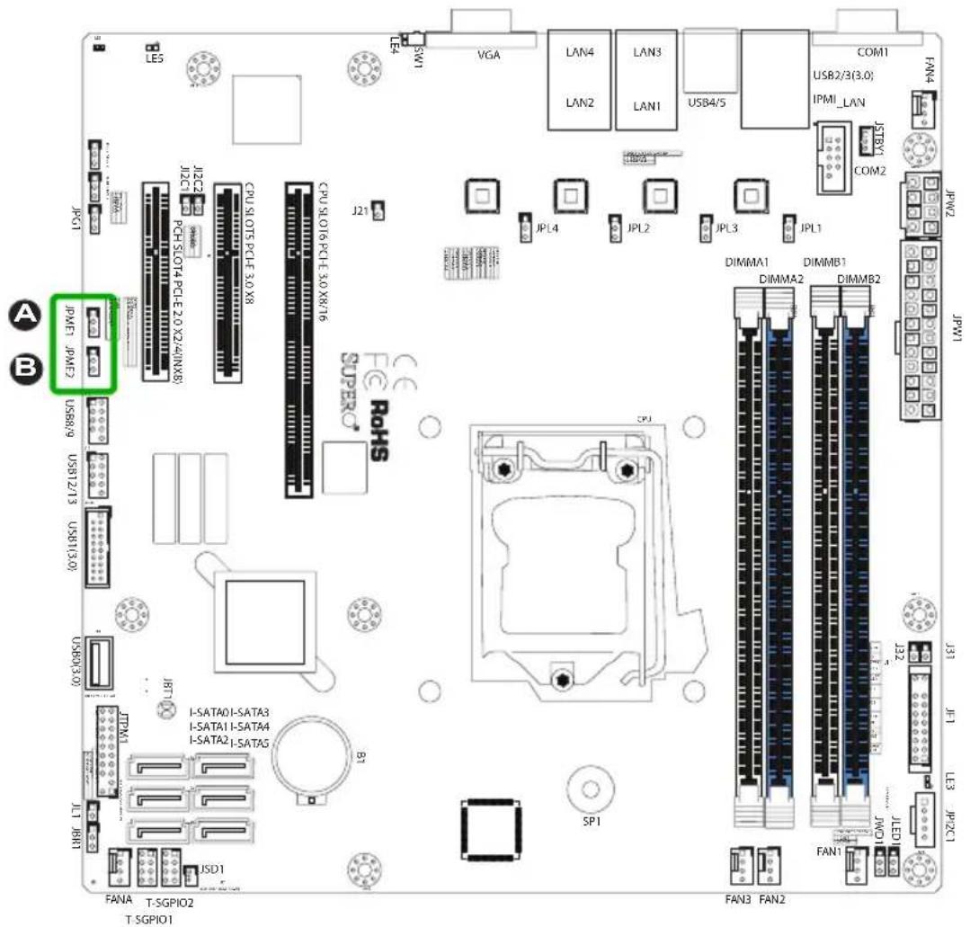 Supermicro X10SLM+-F - Manufacture (ME) Mode Select - 1
