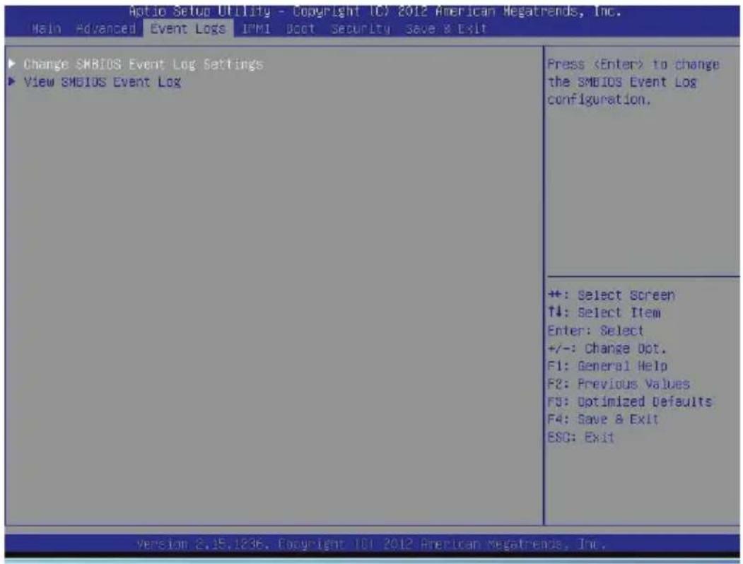 Supermicro X10SLL+-F - 4-4 Event Logs - 1