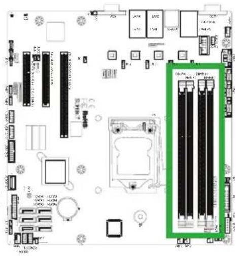 Supermicro X10SLL+-F - DIMM Installation - 1