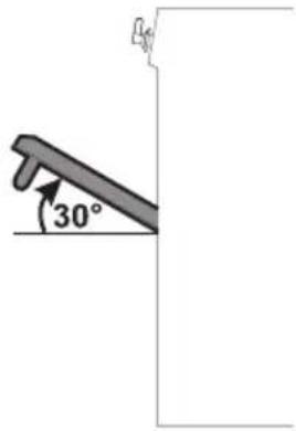 SMEG BM93IP - Removing the door of the auxiliary oven - 2