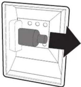 SMEG BM93IP - Replacing the internal light bulb - 5