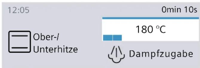 SIEMENS HS636GDS2C - Heizart und Temperatur einstellen - 2
