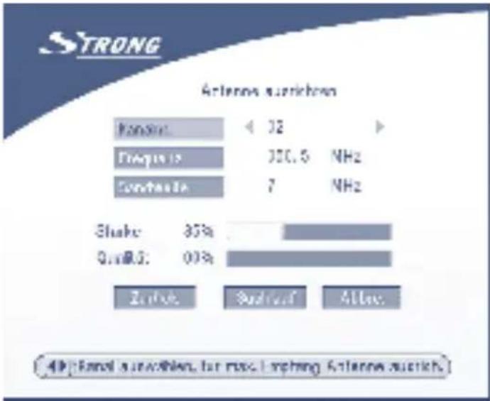 STRONG Antenna coukchen Transit: < 32 Frequency: 320.5 MHz Contacting: 7 MHz Shake: 85% Q1-0.5: 00% Znake: Output Output 4D [Serial coukchen, for mass-sphing Antenna coukchen]