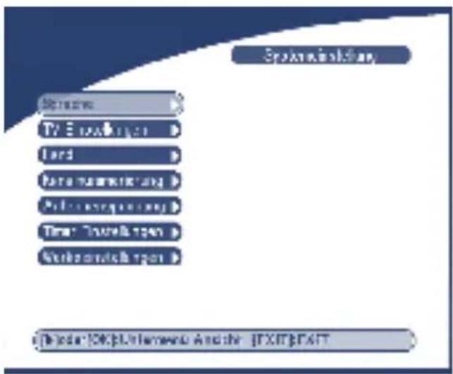 STRONG SRT 5015 - Systemeinstellung - 1