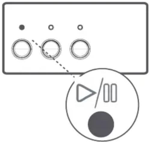 TELEFUNKEN WB 91042 B - START/PAUSE-TASTE - 1