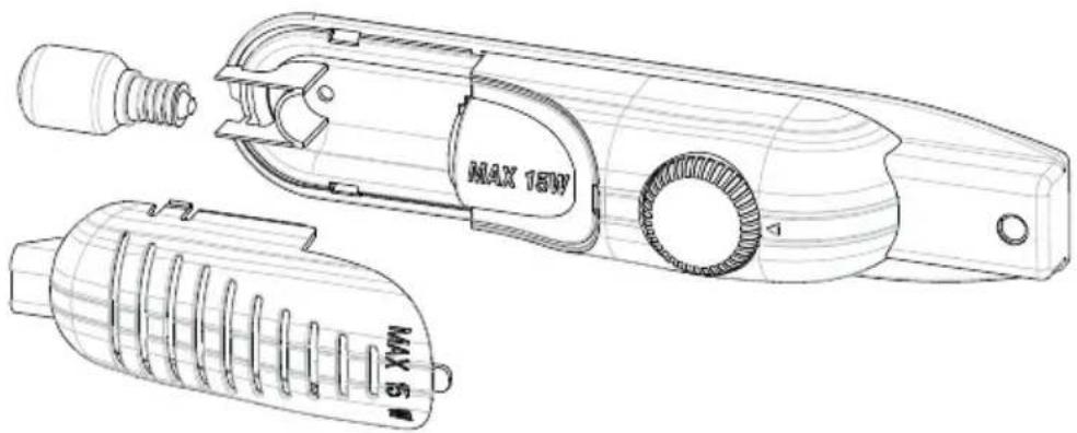 TELEFUNKEN KS 265 N A+ G - Wechsel der Glühlampe - 1