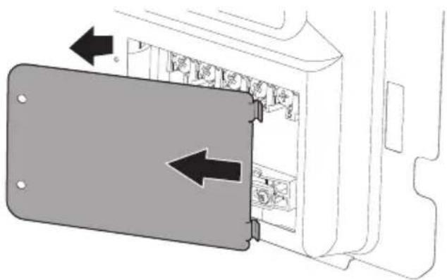 SMEG CPF120IGMPBLD - Zugriff auf die Klemmleiste - 2