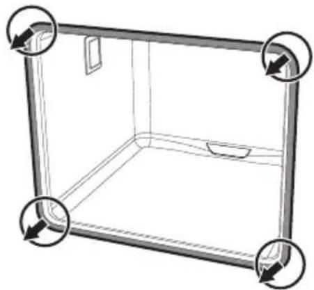 SMEG CPF120IGMPBLD - Ein- und Ausbau der Ofendichtung (Backofen mit Befeuchtungsfunktion) - 1