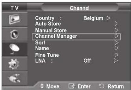 SAMSUNG PS-50Q96HD - Adding / Locking Channels - 1