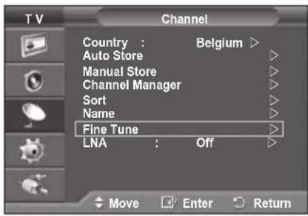 SAMSUNG PS-50Q96HD - Fine Tuning Channel Reception - 1