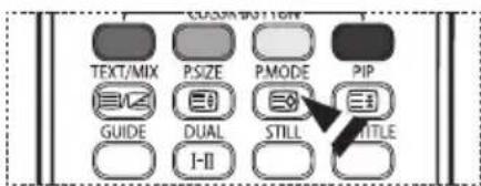 SAMSUNG PS-50Q96HD - Changing the Picture Standard - 3