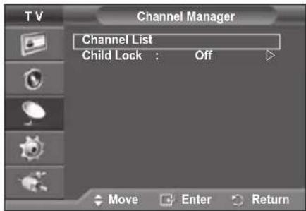 SAMSUNG PS-50Q96HD - Adding / Locking Channels - 2