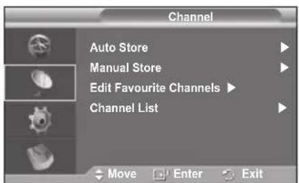 SAMSUNG PS-50Q96HD - Previewing the DTV Menu System - 10