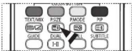 SAMSUNG PS-50Q96HD - Selecting the Screen Mode - 3