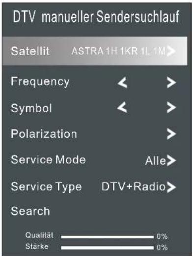 Terris UHD 4982 - SATELLITENSENDER MANUELL SPEICHERN - 1