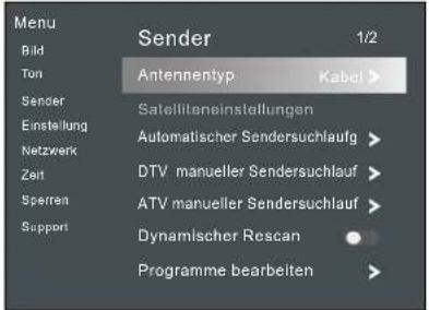 Terris UHD 4982 - KABEL WÄHLEN - 1