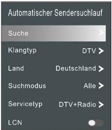 Terris UHD 4982 - AUTOMATISCHER SENDERSUCHLAUF (KABEL) - 1