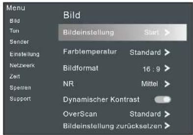 Terris UHD 4982 - Bildmodus definieren - 1