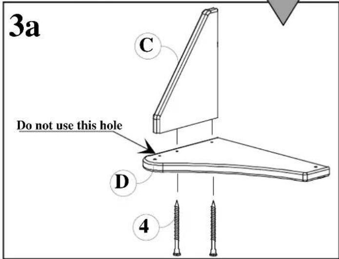 3a C Do not use this hole D 4