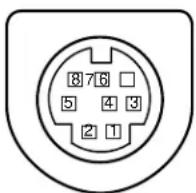 SANYO PLV-70 - CONTROL PORT CONNECTOR - 1