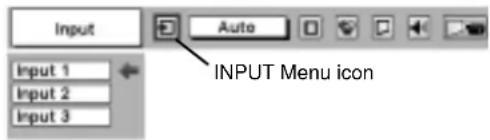Input Input 1 Input 2 Input 3 Auto INPUT Menu icon
