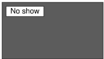 No show