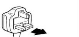 SANYO PLC-EF60 - CAUTION - 5