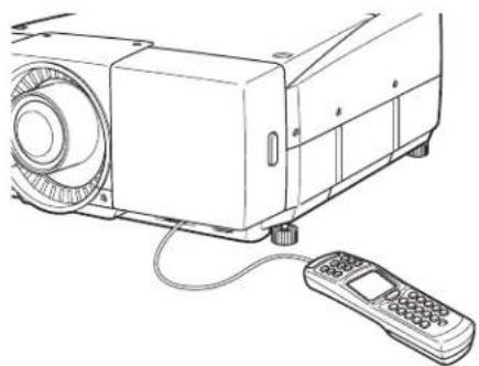 SANYO PLC-EF60 - Wired Remote Control Transmitter - 1