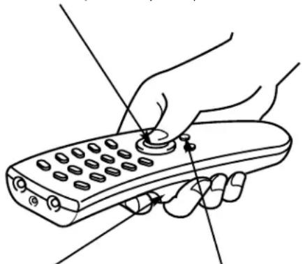 SANYO PLC-EF12B - FRONT CLICK button - 1